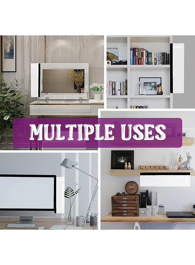 قطعتان من ملحقات مكتبية، لوحة ملاحظات لشاشة الكمبيوتر، لوحة رسائل، لوازم للنساء والرجال، حامل ملاحظات لاصقة، ديكور منزلي لسطح المكتب - Image 5